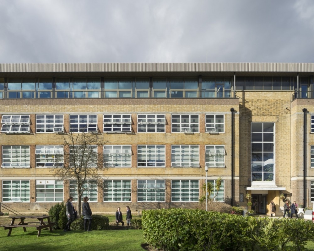streatham and clapham high school cottrell and vermuelen architects